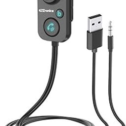 Portronics AUTO 12 in-Car Bluetooth Receiver for Handsfree Calling, Music System, Supports All Smartphones (Black)-picture-21