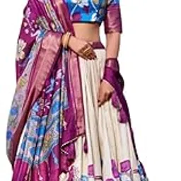Women's Silk Lehenga Choli Set-image-35