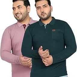 inkkr Plus Size Men's Pocket Full Sleeve Tshirt image 1