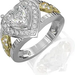 ANAYRA 925 Sterling Silver Ring for Women Finger Ring for Girls and Women | Aesthetic Rings for Girlfriend | Perfect for Birthday & more| Hallmark Certified-image-0