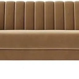 WOODZONE HANDICRAFTS Velvet Couch – Luxury Upholstered Seating for Home & Office-picture-17