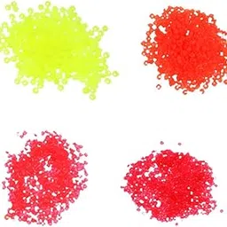 Meadawgs® 1000Pcs Fishing Beads PVC Semicircle Fishing Beads, Fishing Tackle Tools Eggs, 4 Sizes-picture-44