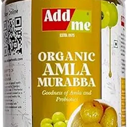 Add me Organic Dry Amla Murabba 1kg | Immunity Booster Amla Candy Without Sugar Syrup Pet Jar-picture-30