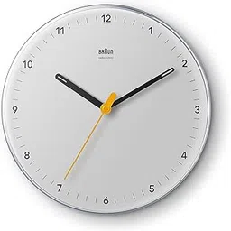 Braun Classic Analogue Wall Clock with Silent Sweeping Quartz Movement - BC26W-picture-16