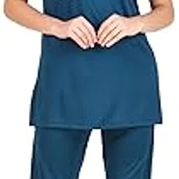 bombshell Women Top & Pyjama Set Black Printed (L, PICO)-picture-48