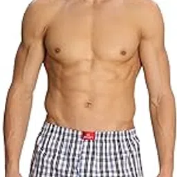 jockey Men US22 Woven Boxer Shorts Size: XL (100cm - 105cm) - Assorted Colours - Pack of 4-picture-54