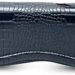 hamster London Roma Shoulder Bag for Girls – Sleek Black Handbag, Stylish and Spacious PU Leather Tote-picture-31