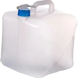 FABLOFT Water Container Tank with Spigot Water Carrier for Picnic Hiking Backpacking 15L blue-picture-10
