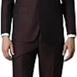 louis philippe Men's Polyester Blend Two Piece Suit-Dress Set-picture-19