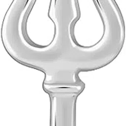 giva 925 Silver Trident Stud For Him, Single| Studs to Gift Men & Boys | With Certificate of Authenticity and 925 Stamp | 6 Months Warranty image 1