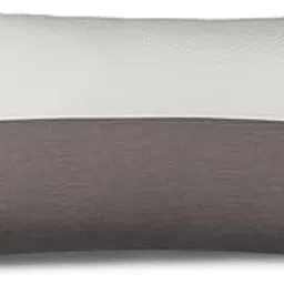 Wakefit Large Size Sleeping Pillow | Height Adjustable | Soft & Fluffy Comfort | White & Grey | 36 x 20 Inch | Set of 1 |Free Extra Filling for Custom Comfort image 1