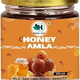 Healthy roots Amla Honey-Amla Soaked in Pure Honey-No Added Sugar, High in Vitamin C(250gm)-picture-31