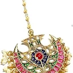 brass kundan maang tikka BGMP1542-picture-50