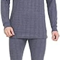 touch wool Men Warm Cotton Thermal Wear Set for Winter Top & Bottom Wear-picture-11