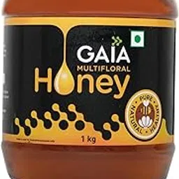GAIA 100% Pure Organic Raw Honey, Pure and Natural | Unprocessed | Highly Nutritious | Rich in Antioxidants | No Artificial Color & Sugar 1kg-picture-11
