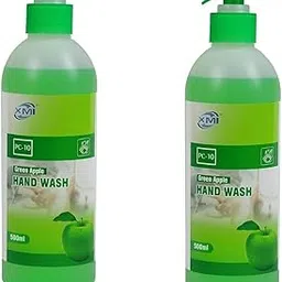 KMI Green Apple Handwash 500ml x 2 Pack | Refreshing Green Apple Fragrance | Moisturizing Liquid Hand Wash | Gentle on Skin | Effective Germ Protection | Daily Use-image-19