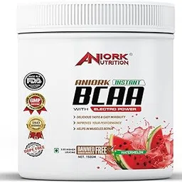 Aniork Instant BCAA 150GM Watermelon- High Leucine with Electro Power for Hydration & Performance | For Better Muscle Recovery & Performance-image-30