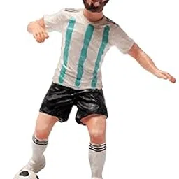 Lionel Messi Action Figure | 6-Inch Football Star Collectible | Soccer Toy with Ball | Argentina Jersey-picture-59