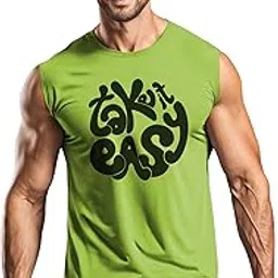 3colors Men's Dri-FIT Sleeveless Vest - Activewear for Athleisure Wear CCUT - TAKE IT Easy-picture-24