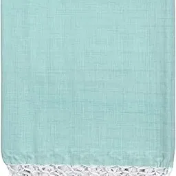 TARANGINI Bhagalpuri Cotton Blended Extra Soft Andi Dull chadar top Sheet Single Chadar (Aqua)-picture-25