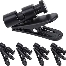 4Pcs Headphone Clip, Cord Clip, Wire Clips for Cords, Cable Clip, Securing Headphone Wires During Workouts, Organizing Cables at Work, Black-picture-16