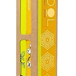 PHOOL LUXURY INCENSE Pack Of 2 Natural Incense Sticks, Devotion Pack (80 Organic Agarbatti Sticks - Tulsi & Jasmine | Special Navratri & Gudi Padwa Pack | Free Wooden Stand 100% Organic (500Gms)-picture-23
