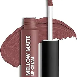 Colors Queen Mellow Matte Lip Cream, Long Wear Liquid Matte Lipstick, Velvety Soft Finish, Weightless Formula, Long Lasting Lipstick, Matte Liquid Lipstick for Women (20 - Modesty) image 1