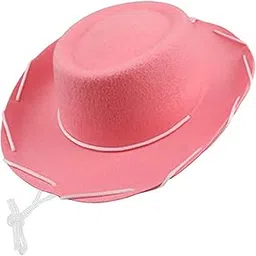 Cowgirl Hat Costume with Drawstring Cowboy Hat for Party Night Women Men|Clothing, Shoes & Accessories | Womens Accessories | Hats-image-85