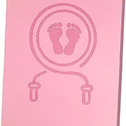 Cordless Jump Rope Mat Shock Absorbing Skipping Mat Multipurpose Workout Mat Pink | Exercise Mats | Fitness Equipment & Gear-picture-34