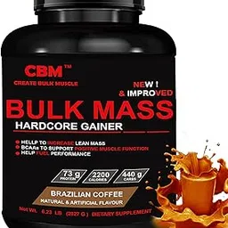 BULK MASS GAINER FOR WEIGHT GAIN (Coffee 3KG) Pack of 1, POWDER-image-45