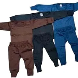 HOSVIN Thermal Baby Suit for Winters for Boys & Girls Front Open Top & Pyjama Set-picture-40