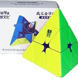 MoYu WeiLong Pyraminx Magnetic Speed Cube | MagLev Technology, Dual-Adjustment Core & 5 Magnet Strength Settings | Premium Light & Fast Turning Pyraminx-image-10