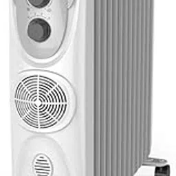BLACK+DECKER Oil Heater for Room in Winter | 2 Years Warranty, 2800 W | Room Heater for Bedroom, Heater for Room in Winter, Room Heater for Bedroom in Winter, 3 Heat Setting, 11 Fins (White)-picture-11