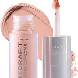 SIMPLYNAM Hydrafit - Full Coverage Color Corrector | Neutralizes Dark Circles, Pigmentation, Redness & Acne Scars | Lightweight, Buildable, Crease-Resistant Formula with Hyaluronic Acid, Rosehip & Marula Oil | Apricot-picture-40