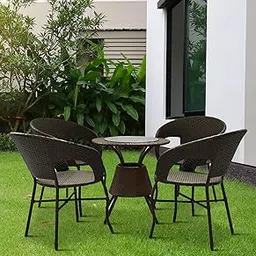 Outkraft Berlin Wicker Table & Chair Set in Dual Tone-picture-62