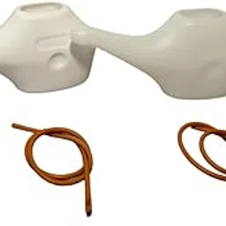 Nitesh Cell Point Plastic Jala Neti Pot and Rubber Sutra Neti Combo (Pack of 2)-image-4