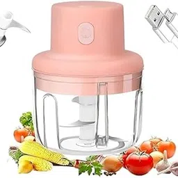 Electric Mini Garlic Grinder & Food Chopper – 1000W | USB Rechargeable, Portable Vegetable, Meat & Fruit Crusher | Small Food Processor-picture-13