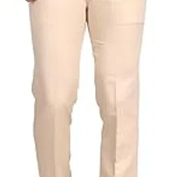 tahvo Men's Formal Trousers - Slim Fit, Mid-Rise, Polyviscose Blend, Wrinkle-Resistant, Stylish Office Pants-picture-19