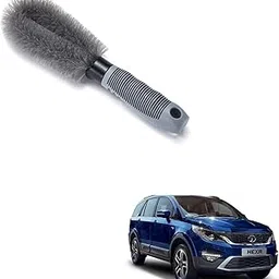 Kozdiko Car Alloy Wheel Brush Hub Clean Wash Useful Rim Brush for Tata Hexa-image-49