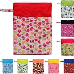 ZOOMELLA Waterproof Zip Baby Infant Cloth Diaper Nappy Pouch Bag Reusable Blue Car-picture-30
