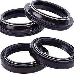 MYADDICTION Front Fork Dust and Oil Seal Kit Durable Fork Dust Wiper Kit for Ducati| Parts & Accessories | Motorcycle Parts-picture-23