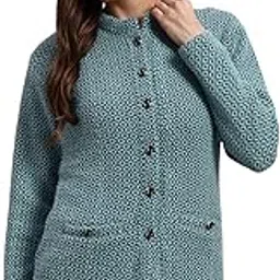 pyro spirit Womens Full Sleeve Winter Wear Woollen Sweater | Women Round Neck Sweater Cardigan-picture-31