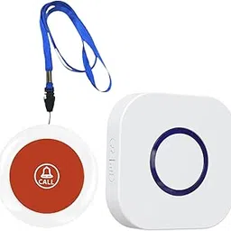 ECOMISTIQ® Wireless Caregiver Pager 305M Distance Panic Button for Kids Seniors Elderly|Health & Beauty |Medical Mobility & Disability|Daily Living Aids|Other Daily Living Aids-picture-29