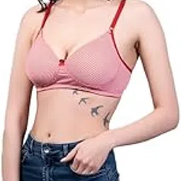 herryqeal Women's T-Shirt Bra |Padded | Wirefree | Full Coverage with Magic Under Cup-picture-46