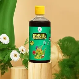 Nandubee Herbal Hair Oil, Natural Hair Growth Treatment, Anti Hair Fall Formula, Damage Repair and Strengthening, 100% Natural Ingredients-picture-48