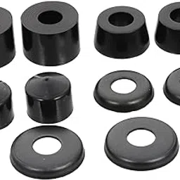 BESPORTBLE Skateboard Shockproof Mat 4-Piece Set Colorful PU Bushing Replacement for Trucks Sturdy Shock Absorber for Smooth Riding Compatible Skateboards-image-24