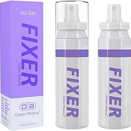 All Day Makeup Fixer Spray, 100ml, White and Purple-picture-36