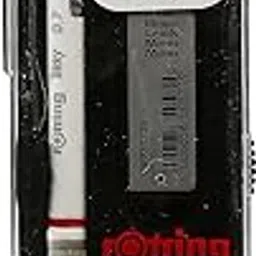 rOtring Tikky Mechanical Pencil, Lead and Eraser Set, 0.7 mm Pencil, 2D Tip, Medium Eraser, White, Set of 3-picture-15