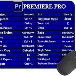 Printed Design Mouse Pad Premiere Pro Shortcut Key (200MM X 240 X 3MM) Enhance Gaming and Work Performance Comfortable and Precise Non-Slip Water Proof Indian State Mouse Pad.-picture-27