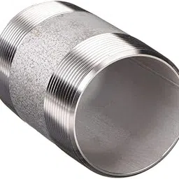 2 1/2 in x 6 in 316 Stainless Steel Nipple, Pipe Schedule 40, Threaded on Both Ends-Each-picture-16